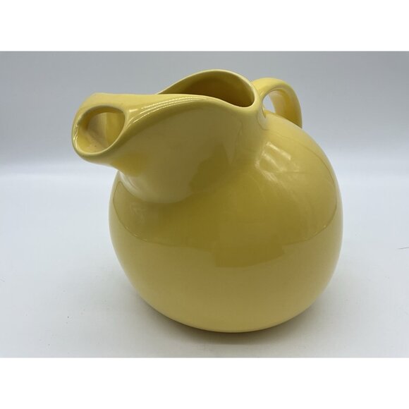 Franciscan Vintage Yellow Ball Pitcher with Ice Lip Made in California 1949-1953 - Picture 4 of 12